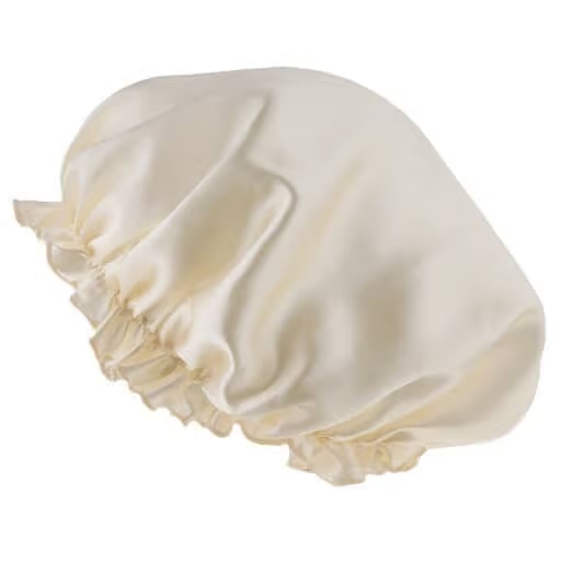 Venus hodvábny turban do vlasov - biela perla