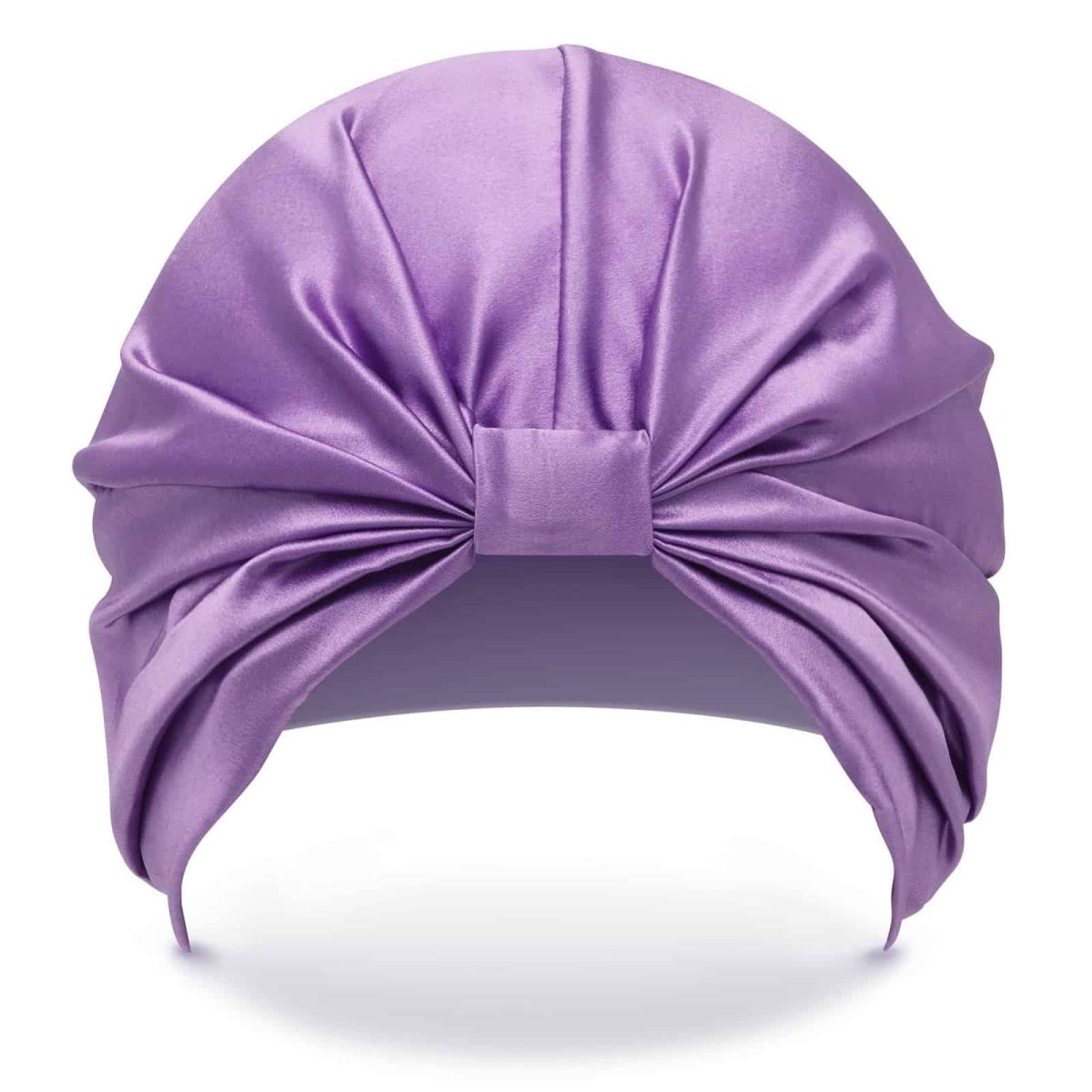 Afrodita hodvábny turban do vlasov – lila ametyst