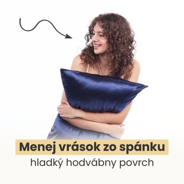 Menej vrások zo spánku. Hodvábna obliečka na vankúš LoveSilk spája jemnosť, ženskosť a eleganciu v jednom.