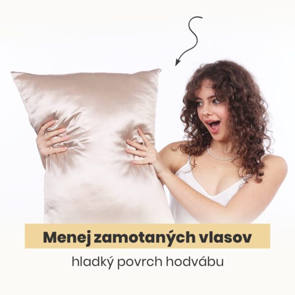 Bavlna láme vlasy, hodváb ich chráni. Lovesilk.sk.