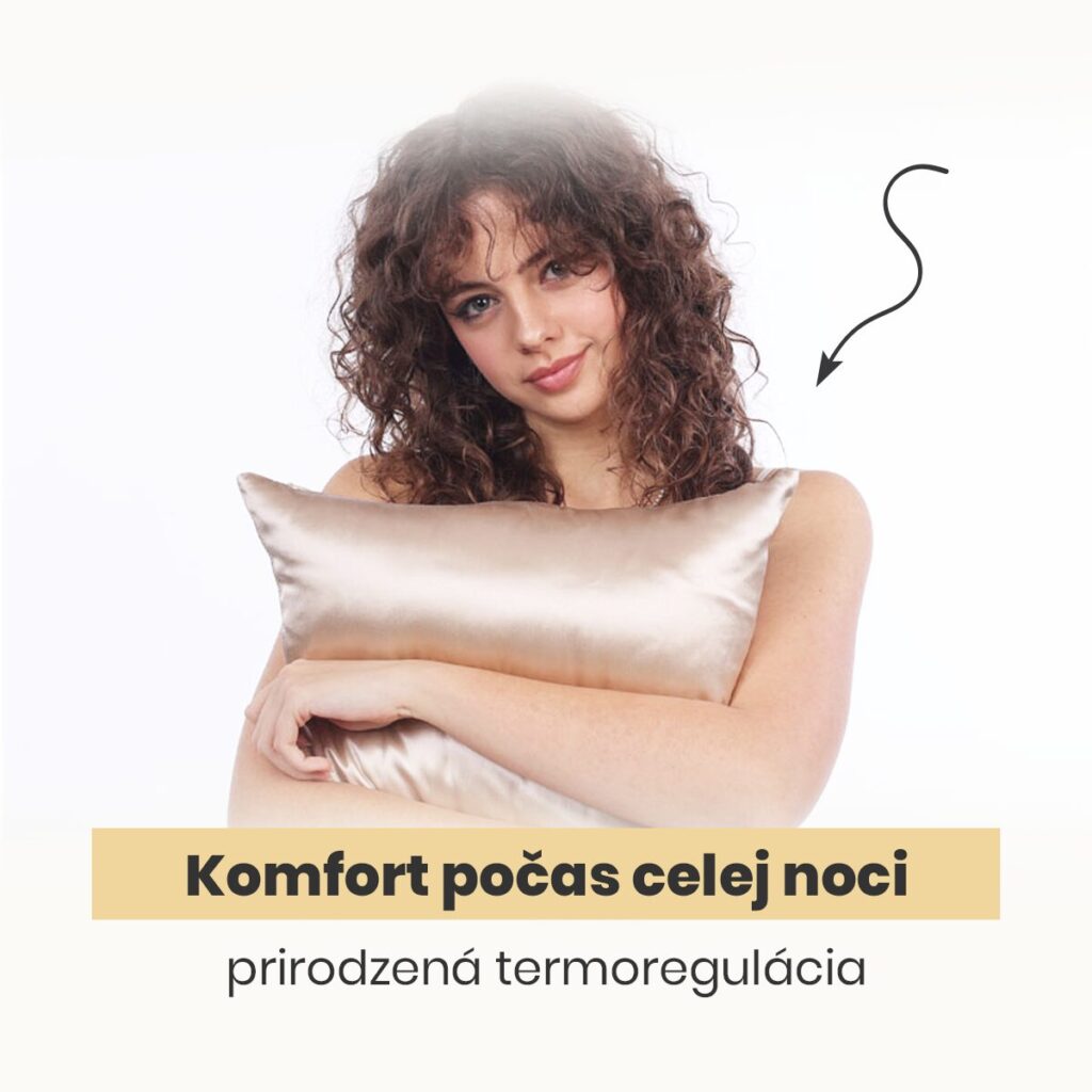 Hodvábna obliečka na vankúš LoveSilk 22 Momme Grade 6A