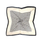 Hodvábna šatka - Grid Silk (90x90cm)