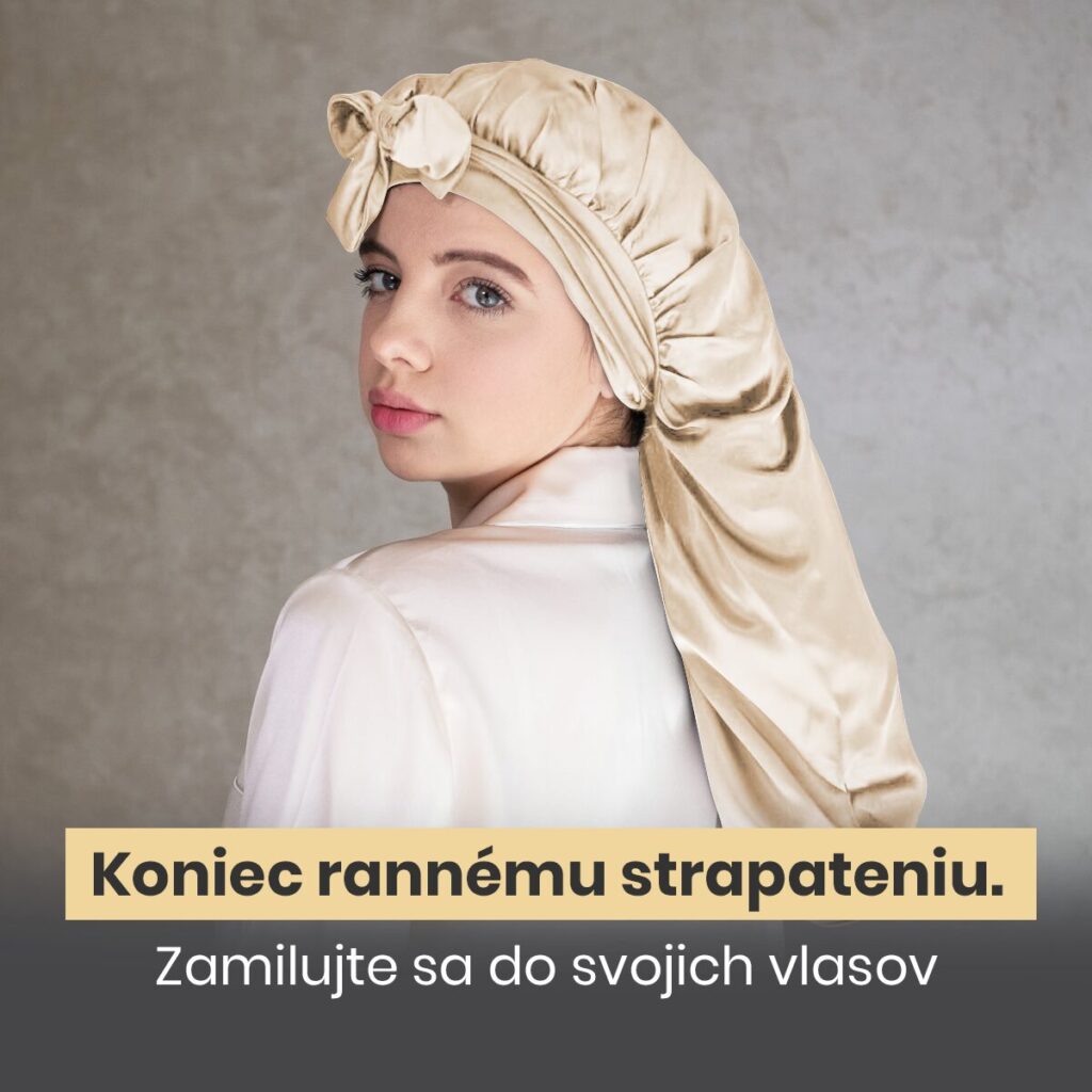 Hodvábny turban LoveSilk Royal s priestrannou časťou pre vlasy