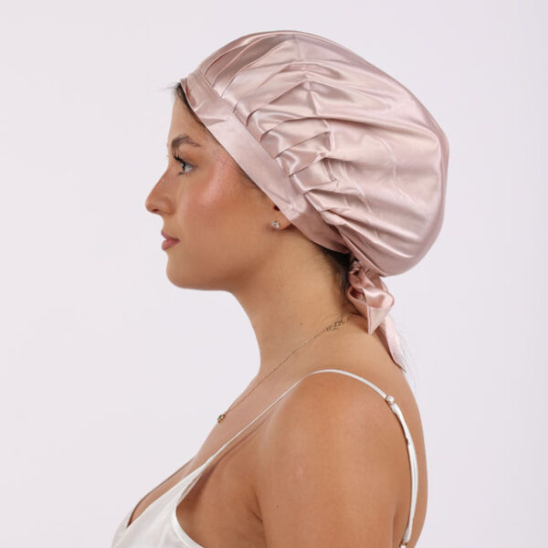 Luna turban so zaväzovaním – ružové zlato