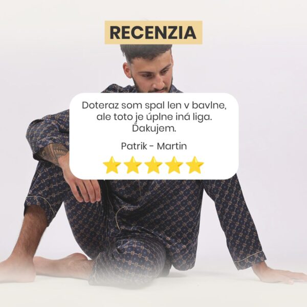 Recenzia na pánske hodvábne pyžamo